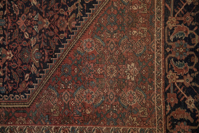 4x6.5 Antique Farahan Sarouk Rug by Old New House® - product image 8 for Resin Society
