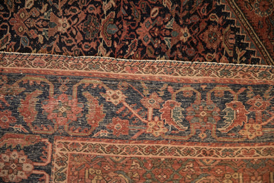 4x6.5 Antique Farahan Sarouk Rug by Old New House® - product image 10 for Resin Society