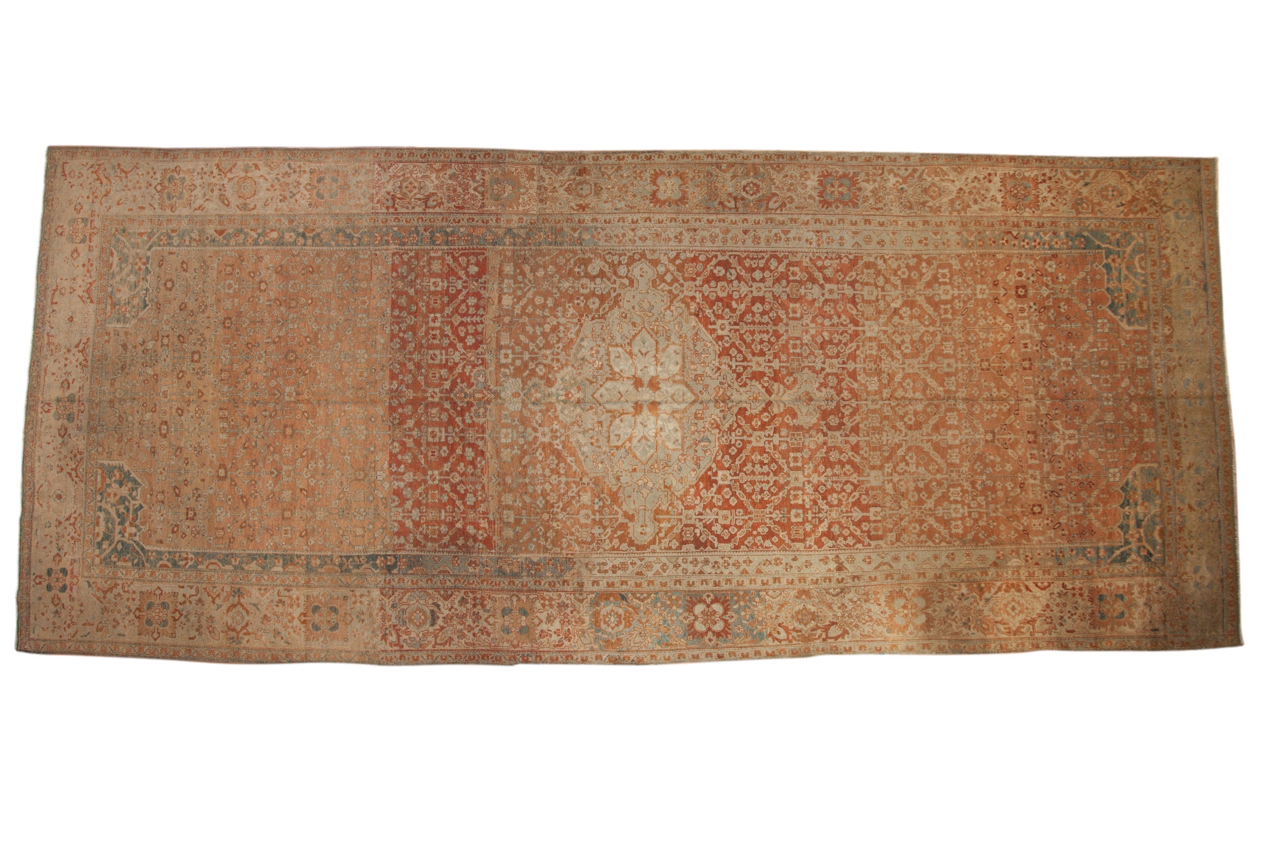 RESERVED 7x16.5 Vintage Fine Distressed Malayer Carpet