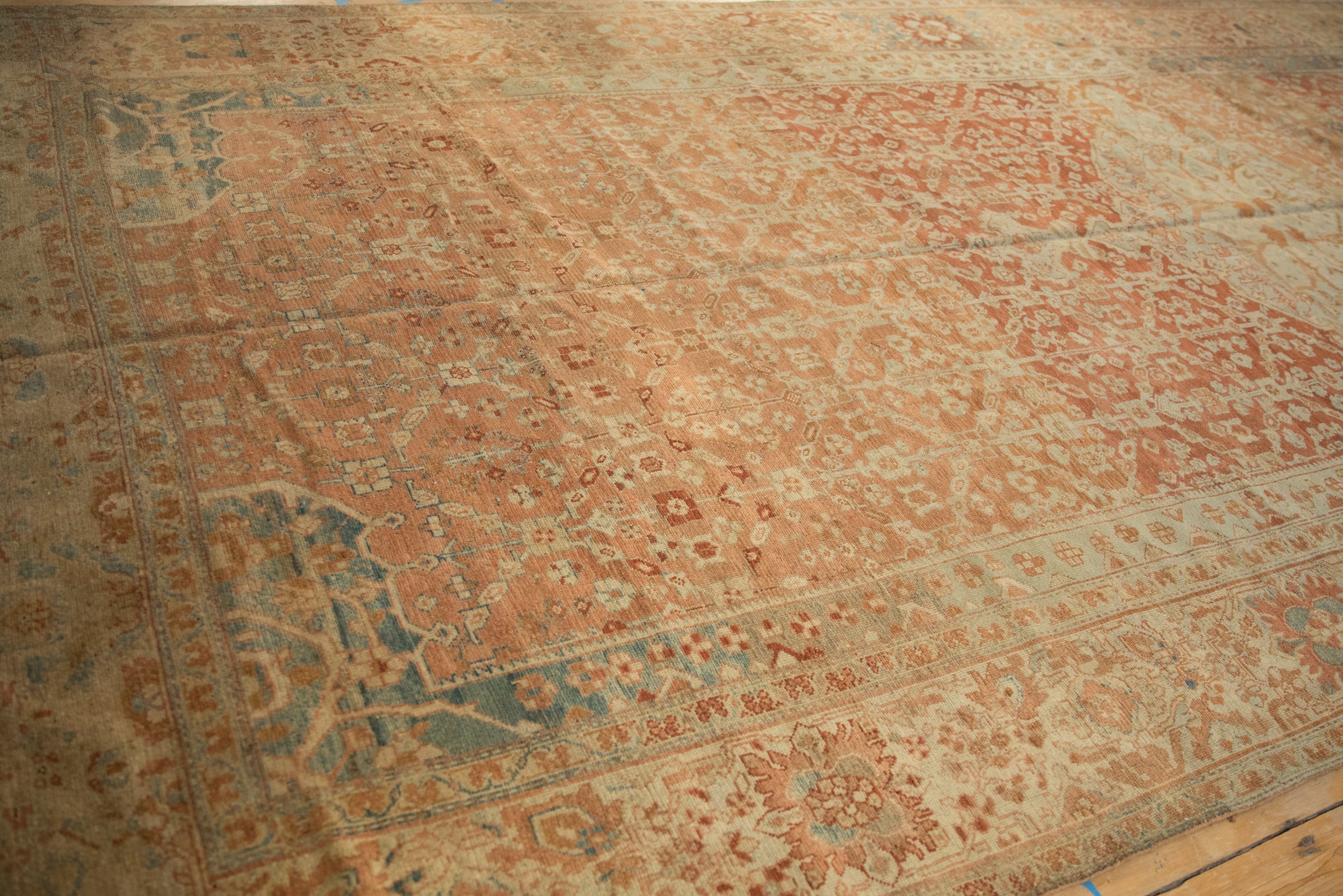 RESERVED 7x16.5 Vintage Fine Distressed Malayer Carpet