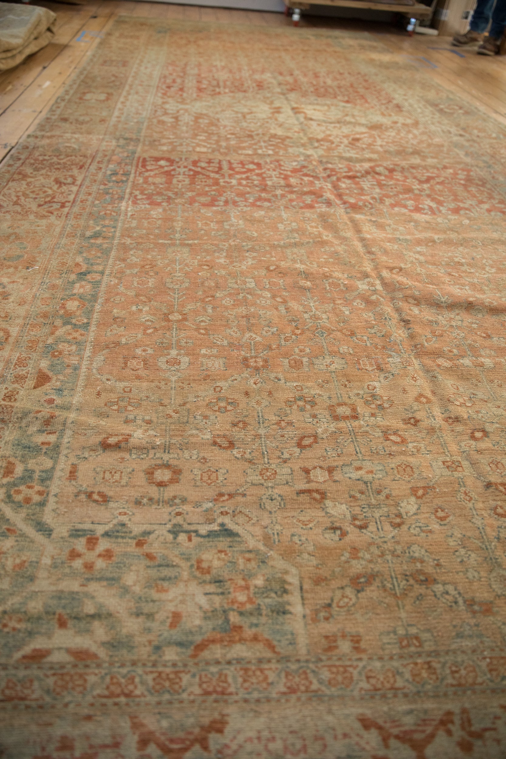 RESERVED 7x16.5 Vintage Fine Distressed Malayer Carpet