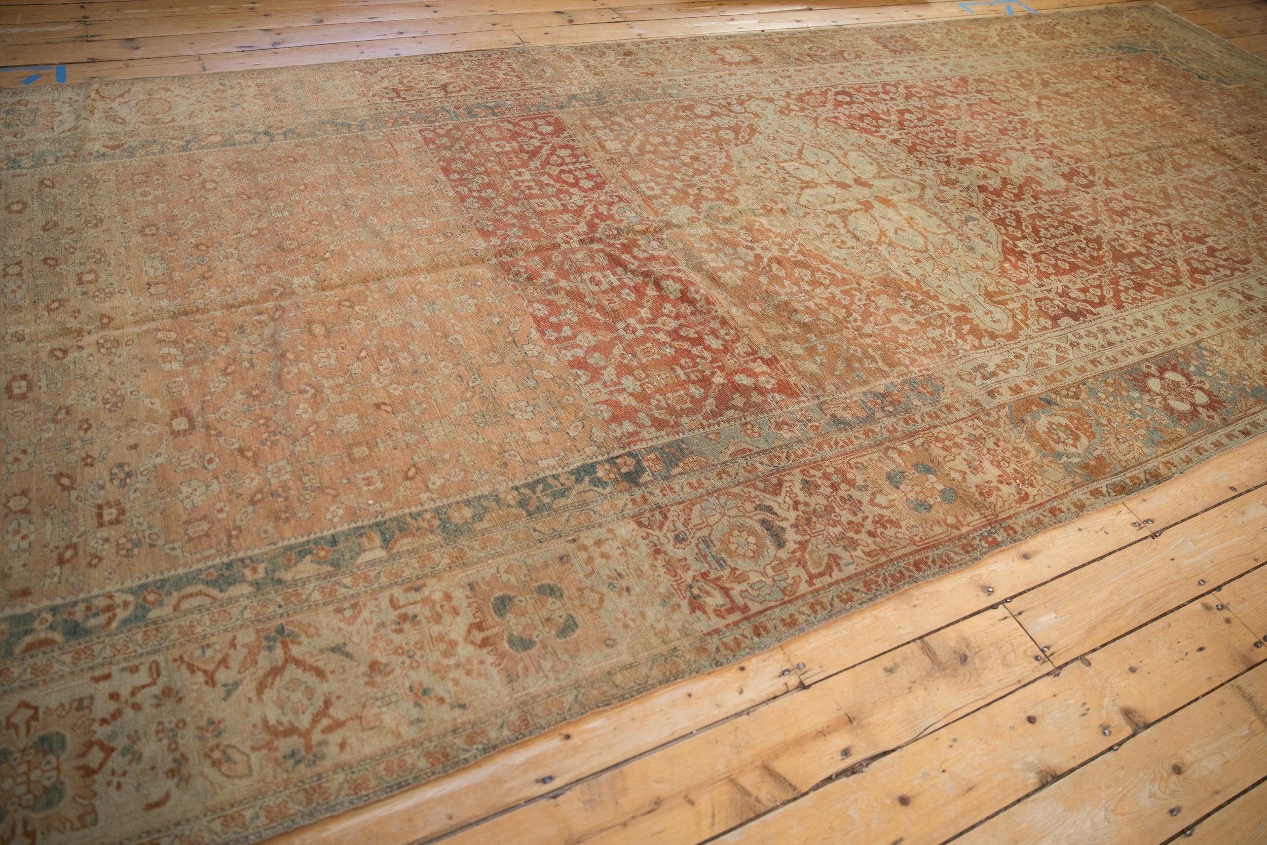RESERVED 7x16.5 Vintage Fine Distressed Malayer Carpet