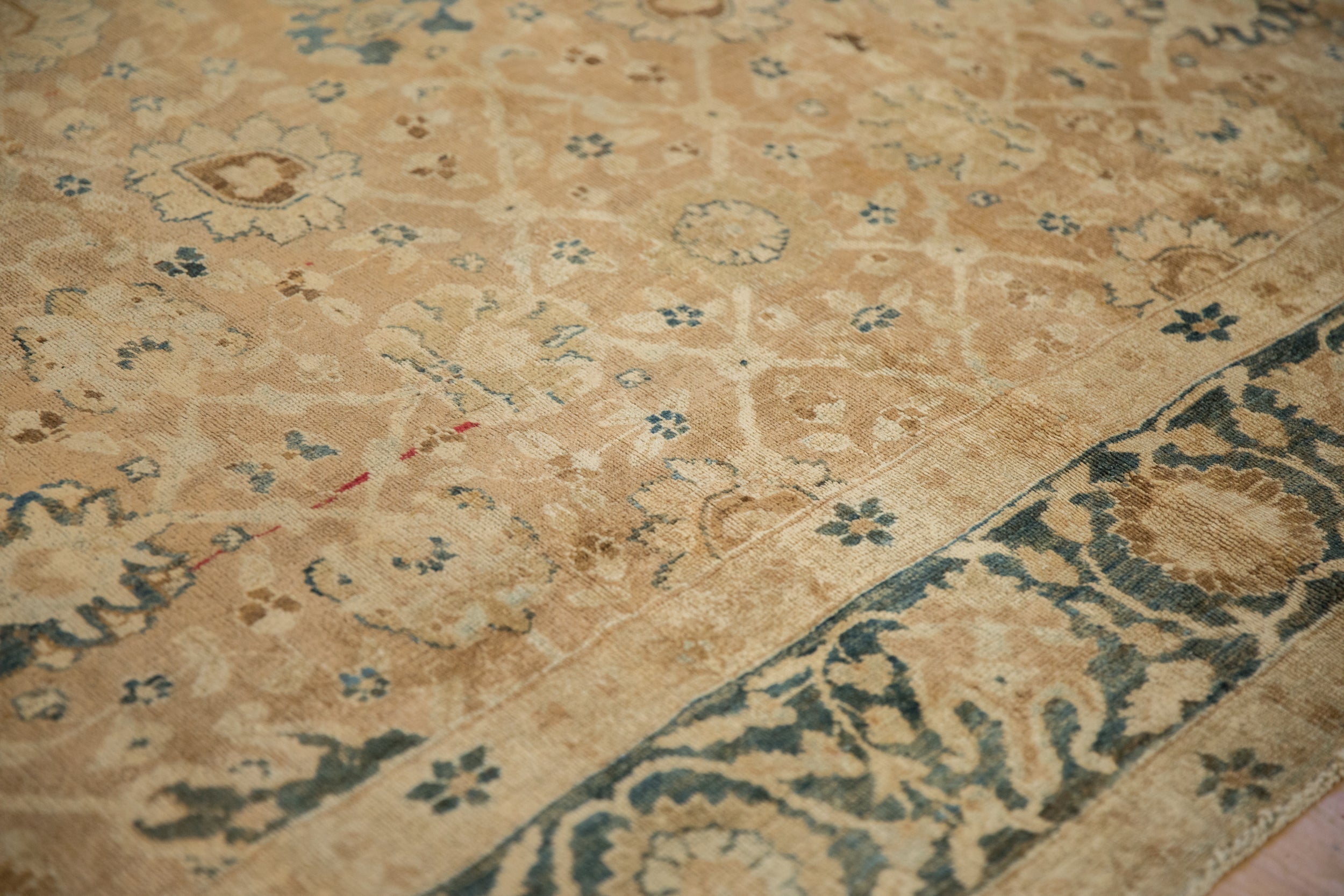 7x11 Antique Distressed Gold Wash Khoy Carpet by Old New House® - product image 5 for Resin Society