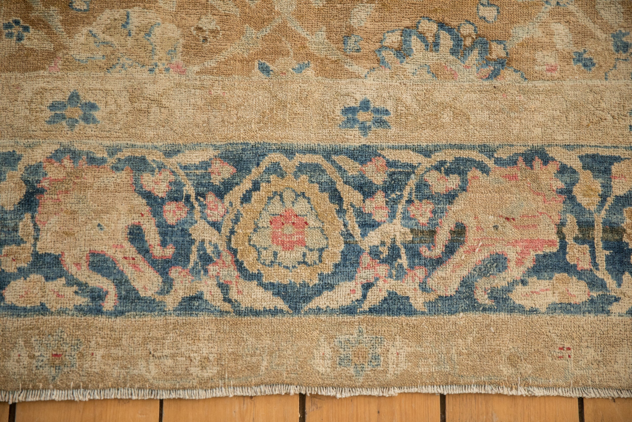 7x11 Antique Distressed Gold Wash Khoy Carpet by Old New House® - product image 8 for Resin Society