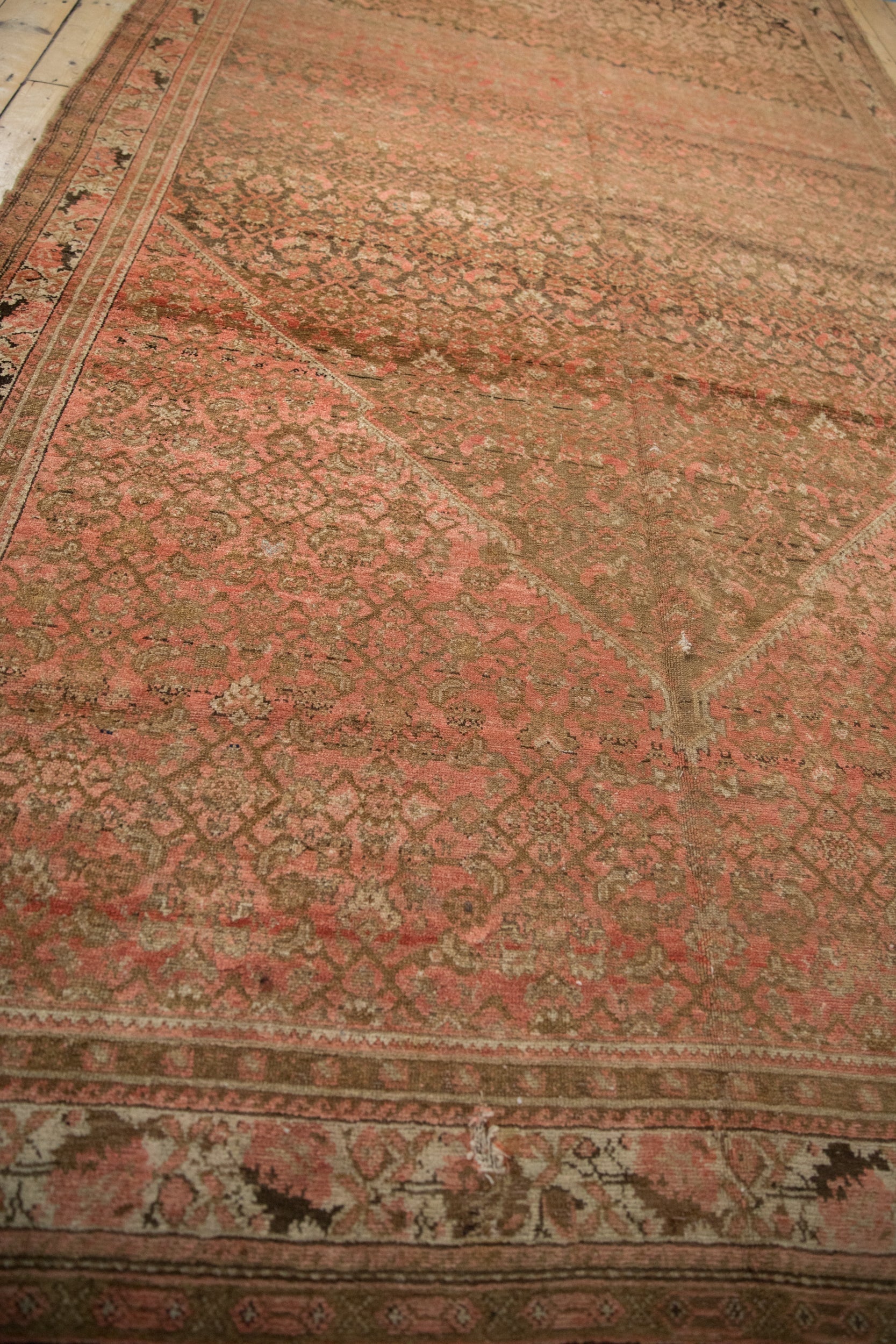 7x16 Vintage Distressed Malayer Carpet by Old New House® - product image 7 for Resin Society