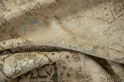 8x11 Antique Distressed Kerman Carpet by Old New House® - product image 13 for Resin Society