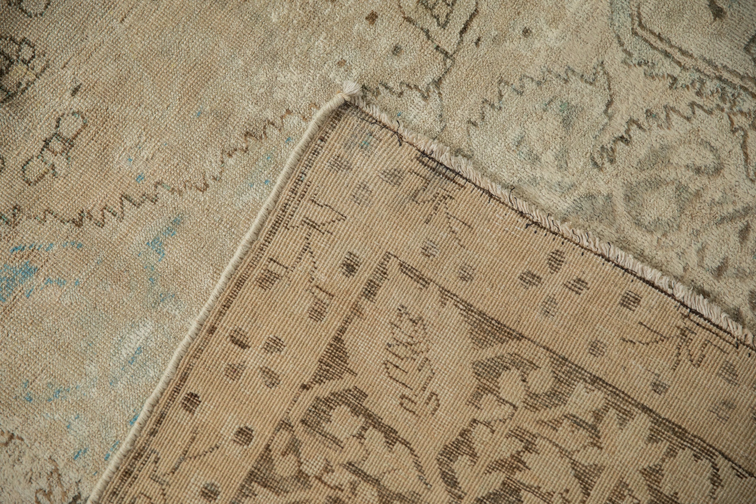 8x11 Antique Distressed Kerman Carpet by Old New House® - product image 14 for Resin Society