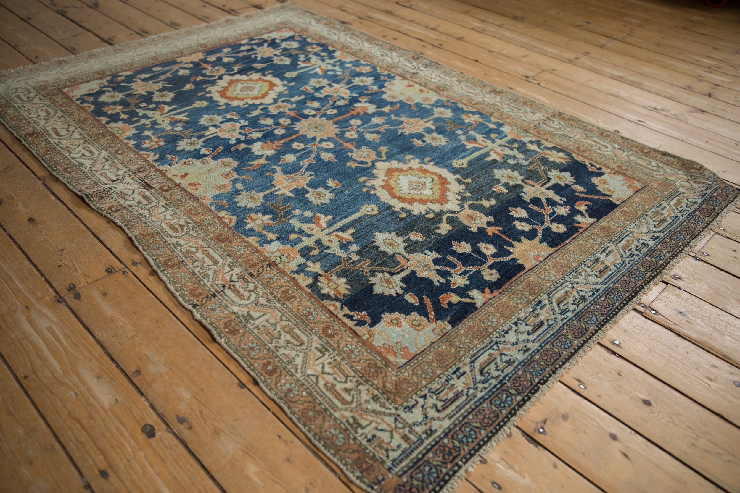 4.5x6.5 Vintage Distressed Hamadan Rug by Old New House® - product image 4 for Resin Society