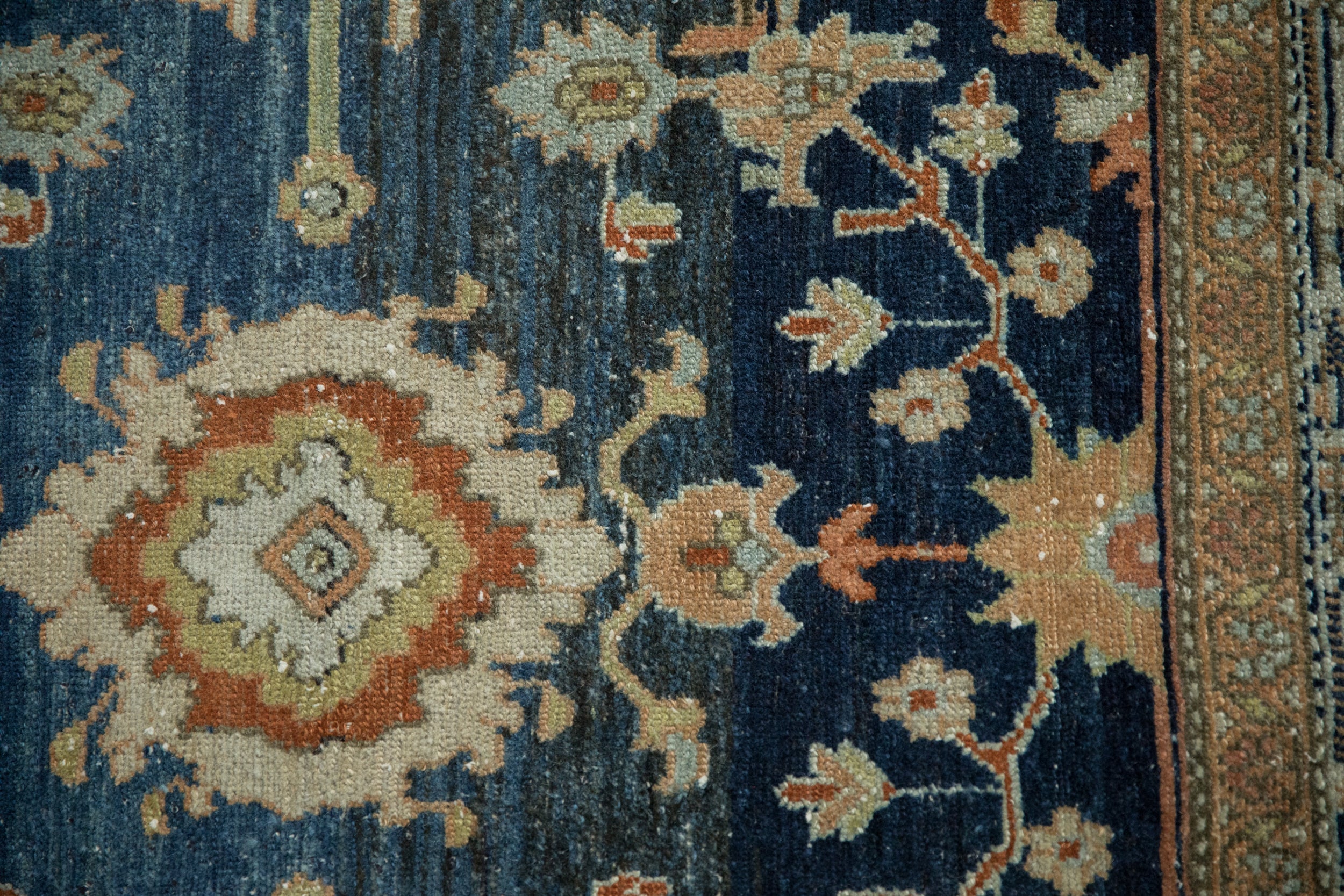 4.5x6.5 Vintage Distressed Hamadan Rug by Old New House® - product image 6 for Resin Society
