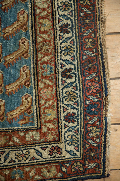 4x5.5 Antique Distressed Hamadan Rug by Old New House® - product image 4 for Resin Society