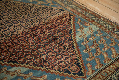 4x5.5 Antique Distressed Hamadan Rug by Old New House® - product image 6 for Resin Society
