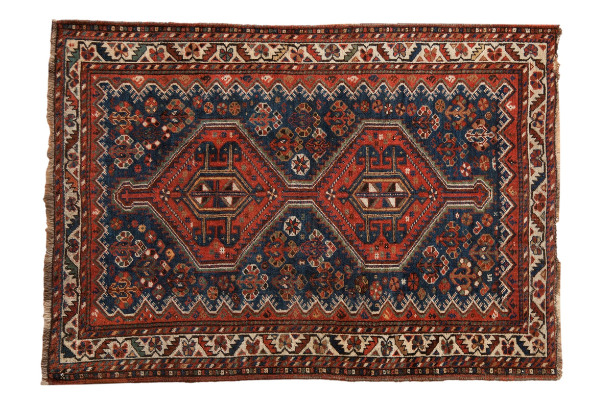 3.5x5.5 Antique Afshar Rug by Old New House® - main product image for Resin Society