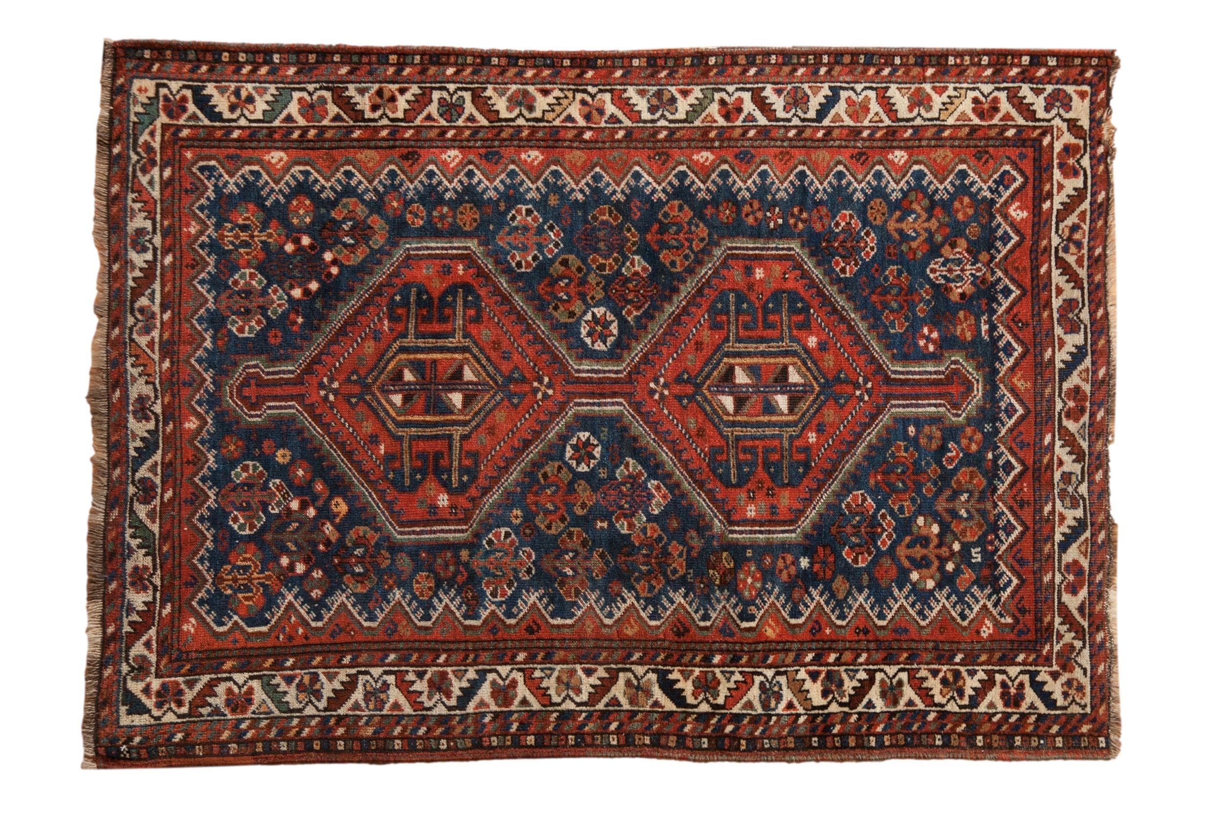 3.5x5.5 Antique Afshar Rug by Old New House® - main product image for Resin Society
