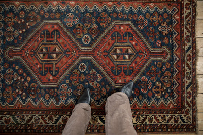 3.5x5.5 Antique Afshar Rug by Old New House® - product image 2 for Resin Society