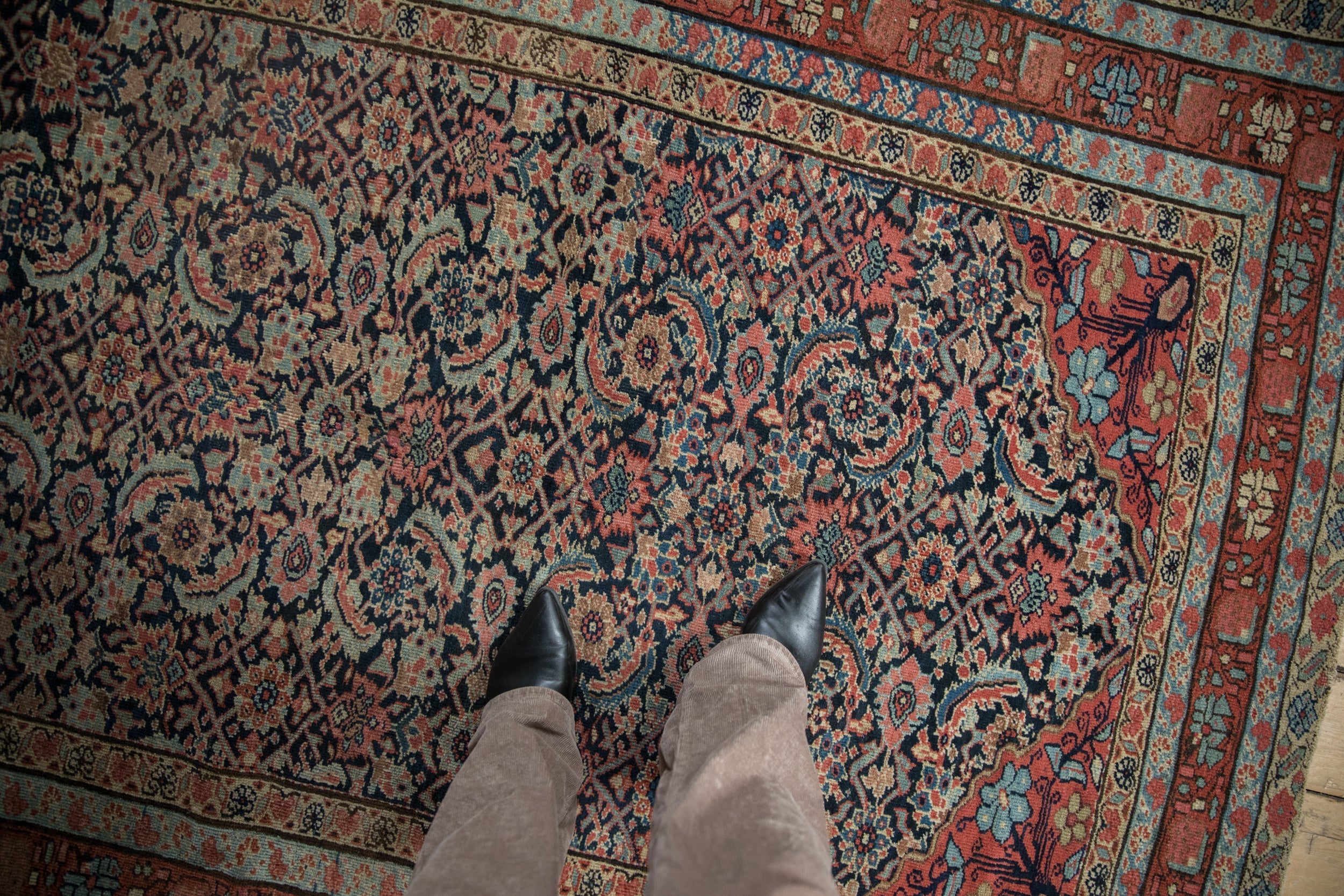 5x9.5 Antique Malayer Carpet by Old New House® - product image 2 for Resin Society
