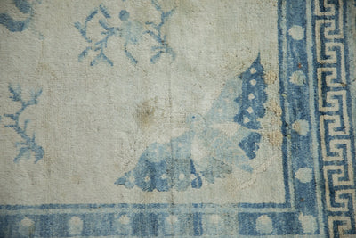 6x6 Antique Distressed Peking Square Carpet by Old New House® - product image 3 for Resin Society
