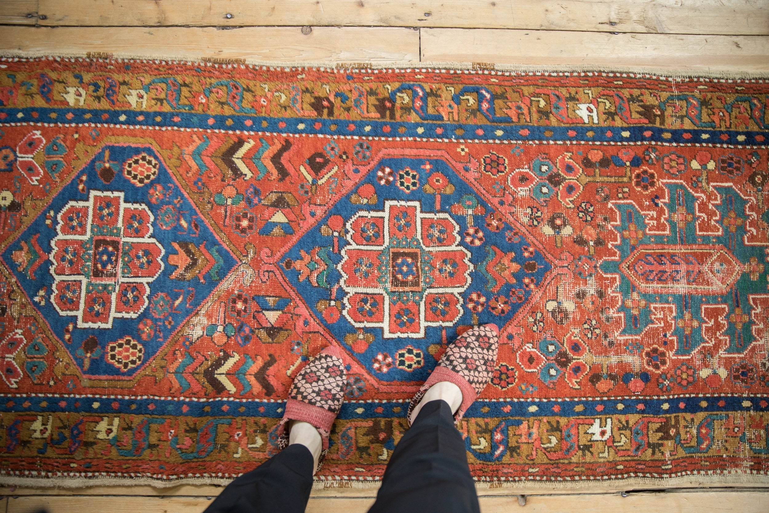 3x9 Antique Northwest Persian Rug Runner by Old New House® - product image 2 for Resin Society