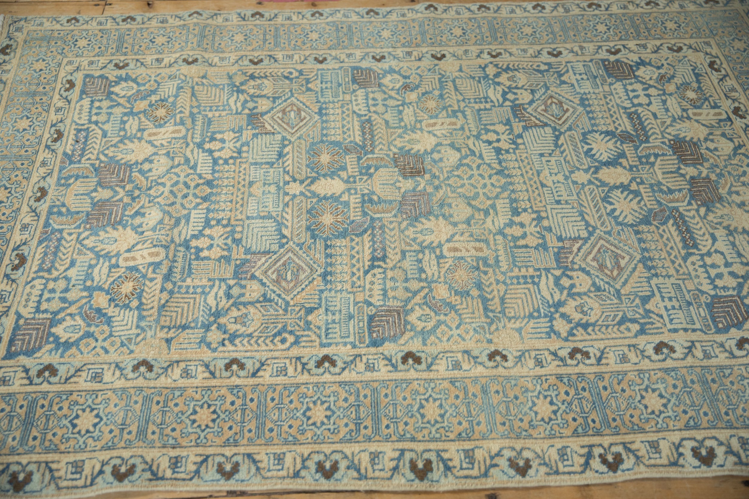 4.5x6.5 Vintage Distressed Tabriz Rug by Old New House® - product image 6 for Resin Society
