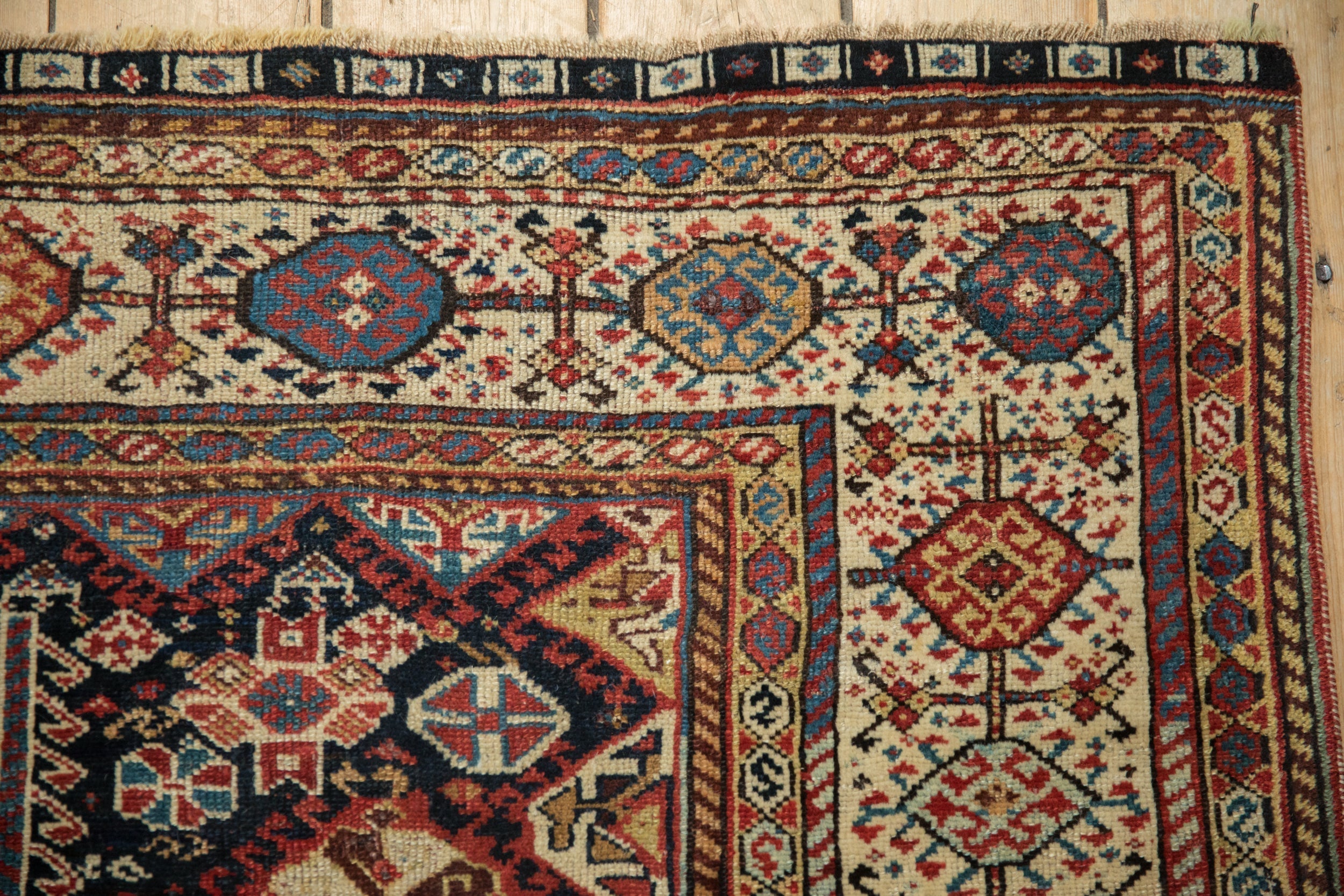 5.5x7.5 Antique Fine Qashqai Carpet by Old New House® - product image 4 for Resin Society