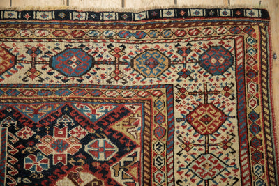 5.5x7.5 Antique Fine Qashqai Carpet by Old New House® - product image 4 for Resin Society