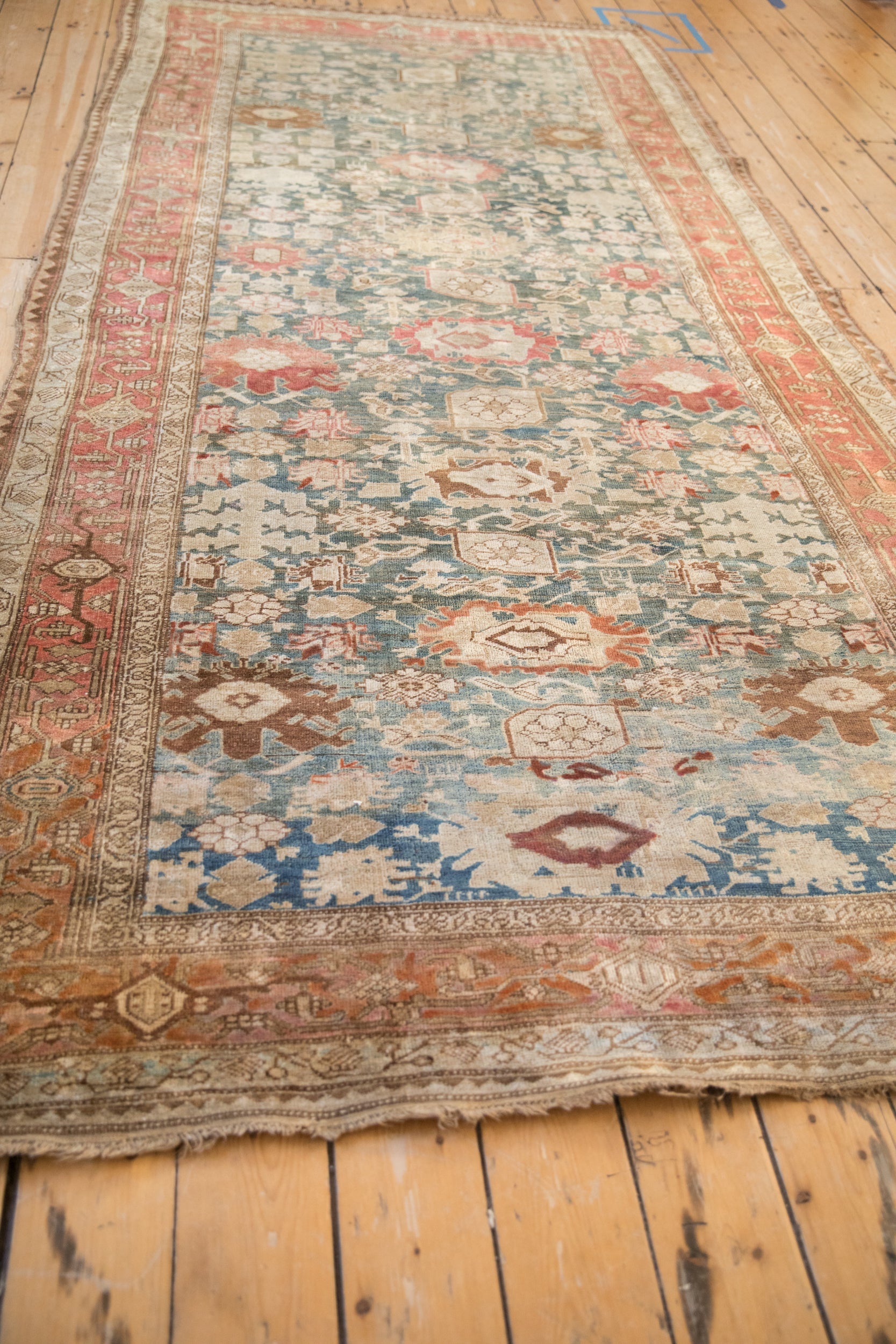 5.5x11 Antique Fine Distressed Bijar Rug Runner by Old New House® - product image 8 for Resin Society