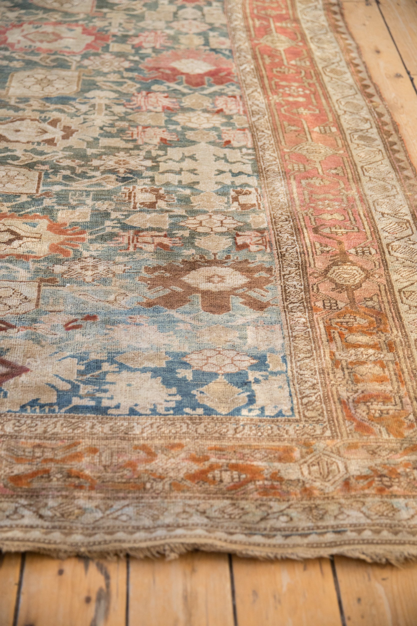 5.5x11 Antique Fine Distressed Bijar Rug Runner by Old New House® - product image 9 for Resin Society