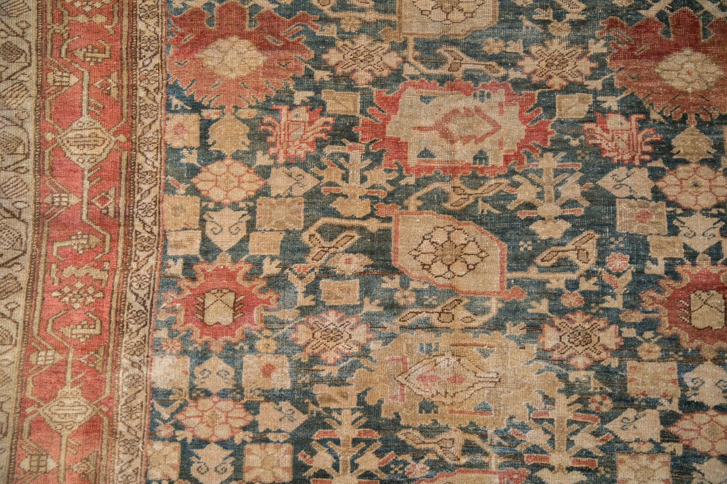 5.5x11 Antique Fine Distressed Bijar Rug Runner by Old New House® - product image 14 for Resin Society