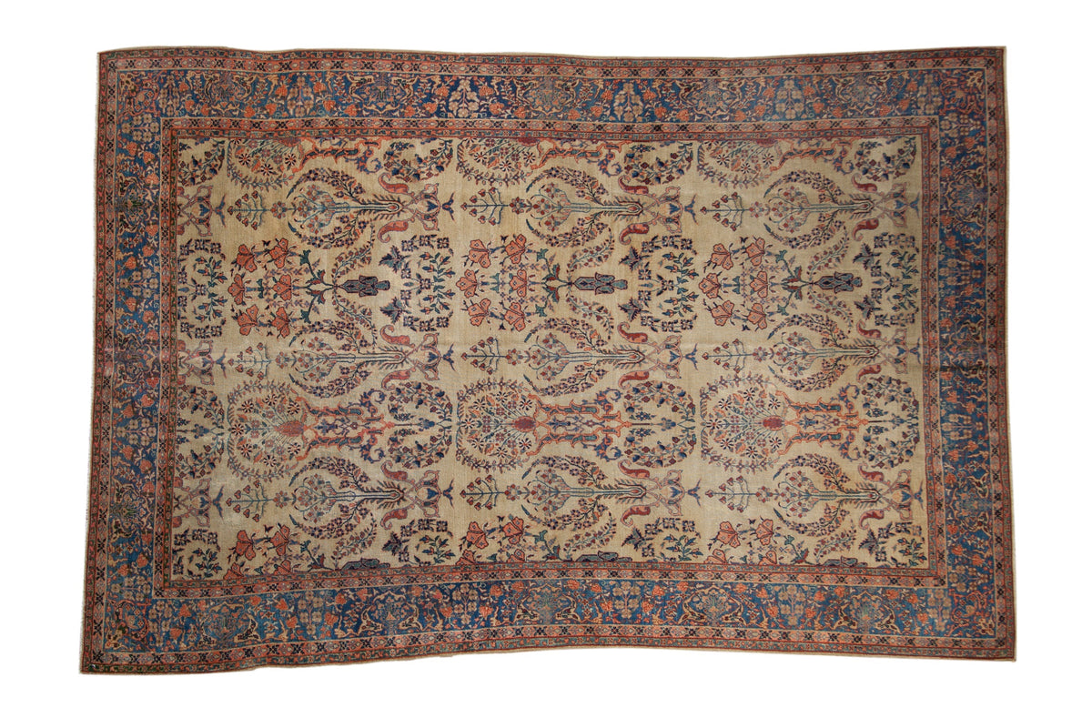 7x10 Antique Farahan Sarouk Carpet by Old New House® - main product image for Resin Society