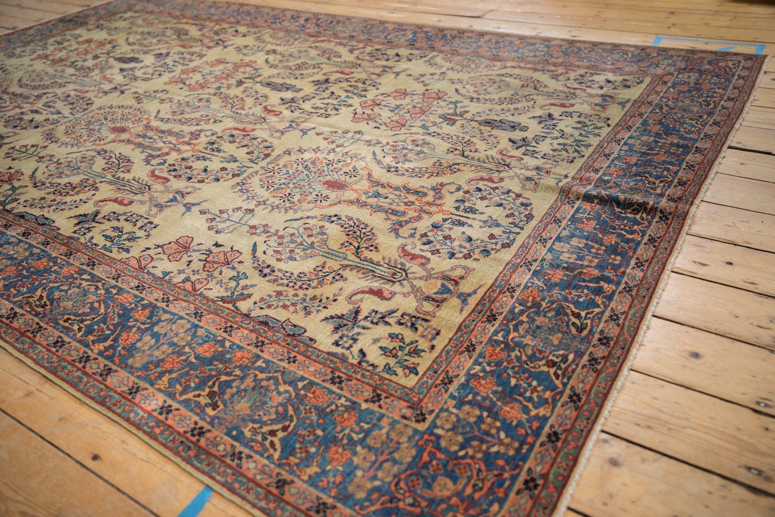 7x10 Antique Farahan Sarouk Carpet by Old New House® - product image 5 for Resin Society