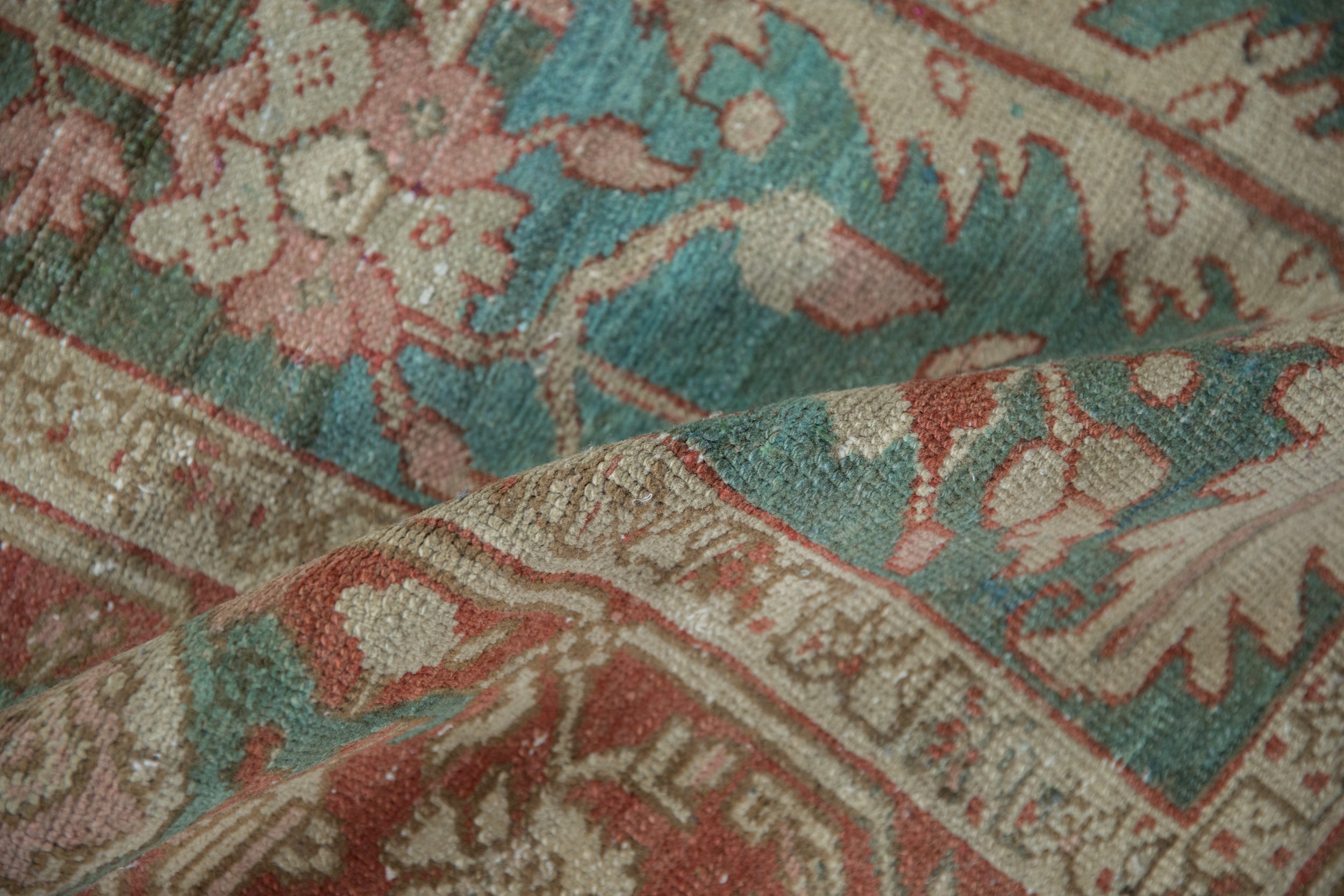 8x10.5 Vintage Distressed Karaja Carpet by Old New House® - product image 10 for Resin Society