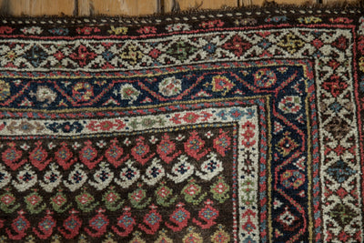 3.5x8.5 Vintage Kurdish Hamadan Rug Runner by Old New House® - product image 3 for Resin Society