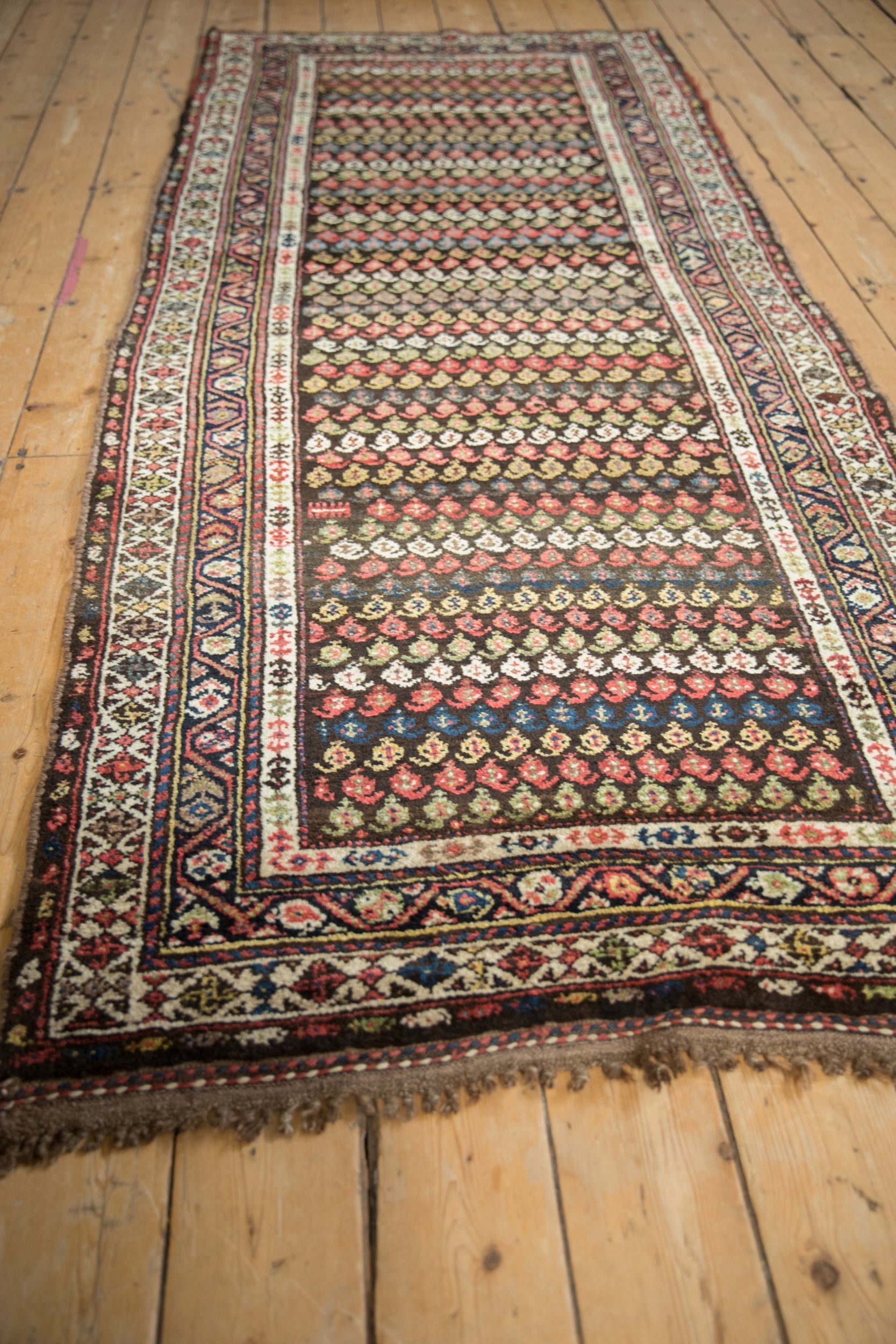 3.5x8.5 Vintage Kurdish Hamadan Rug Runner by Old New House® - product image 4 for Resin Society