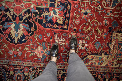 10x14 Vintage Heriz Carpet by Old New House® - product image 2 for Resin Society