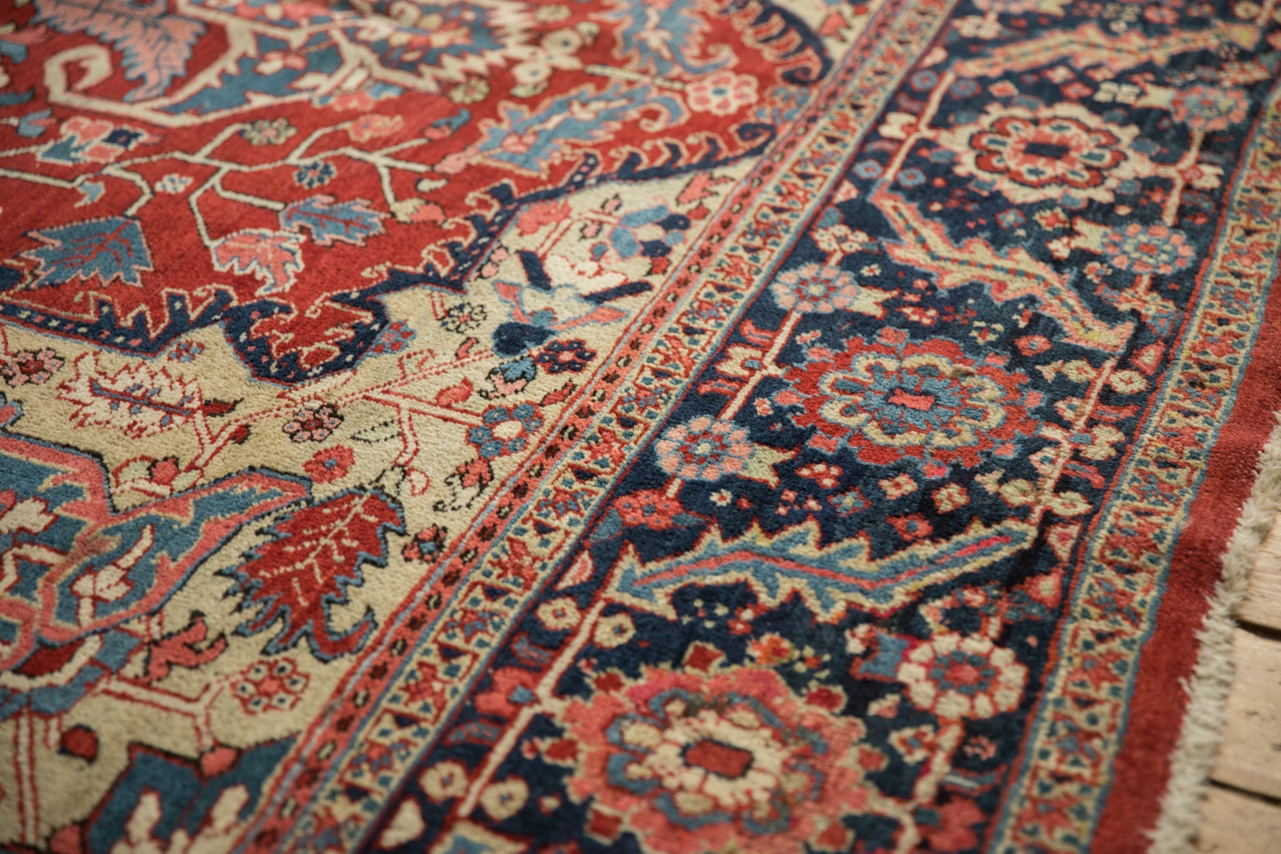 10x14 Vintage Heriz Carpet by Old New House® - product image 5 for Resin Society