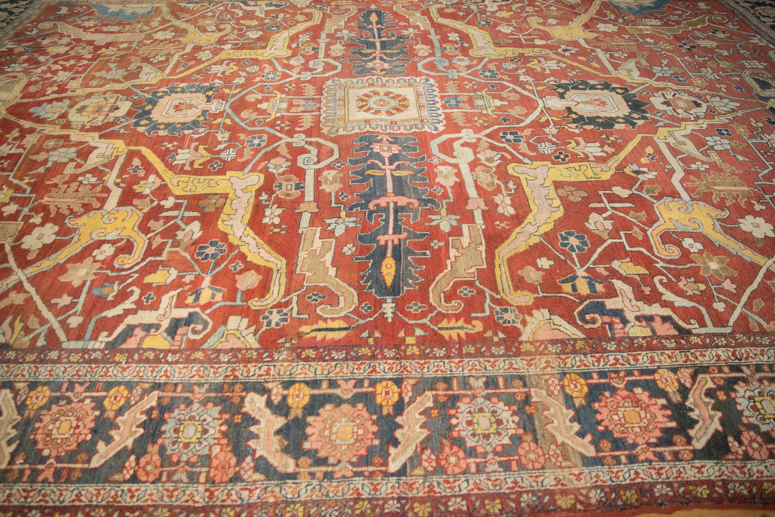11.5x16.5 Antique Heriz Carpet by Old New House® - product image 8 for Resin Society