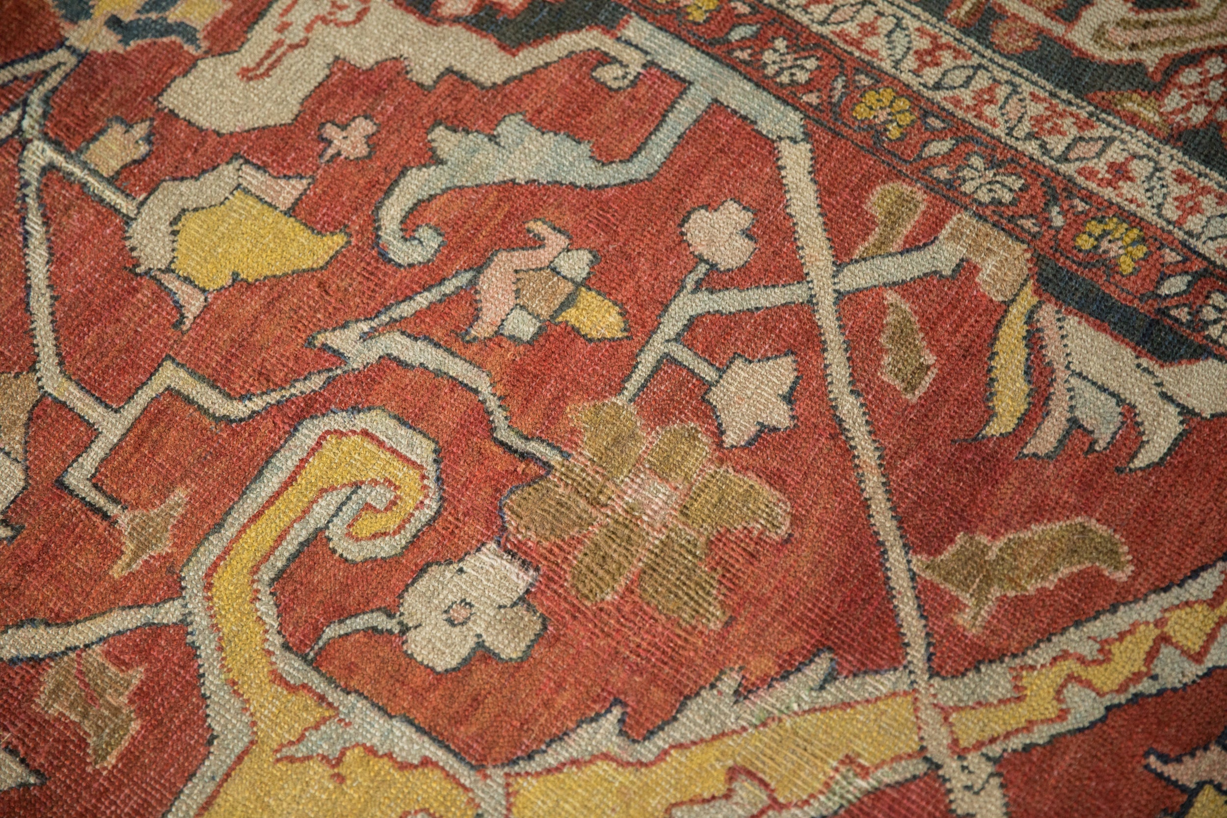 11.5x16.5 Antique Heriz Carpet by Old New House® - product image 10 for Resin Society