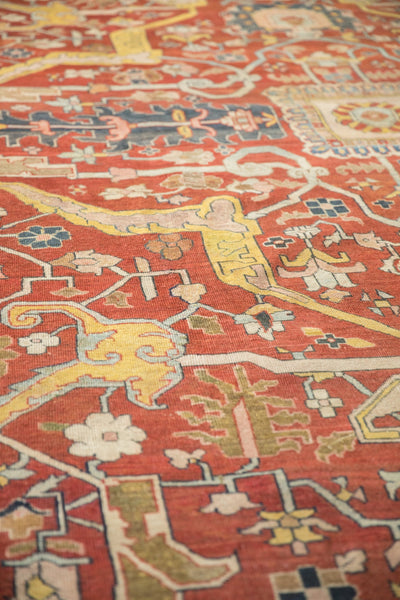11.5x16.5 Antique Heriz Carpet by Old New House® - product image 12 for Resin Society