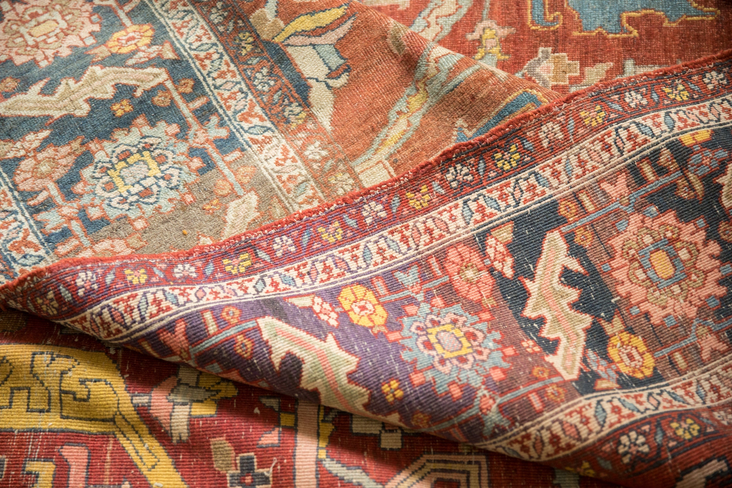11.5x16.5 Antique Heriz Carpet by Old New House® - product image 17 for Resin Society