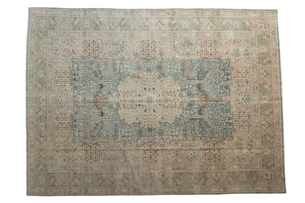 9x12.5 Vintage Distressed Tabriz Carpet by Old New House® - main product image for Resin Society