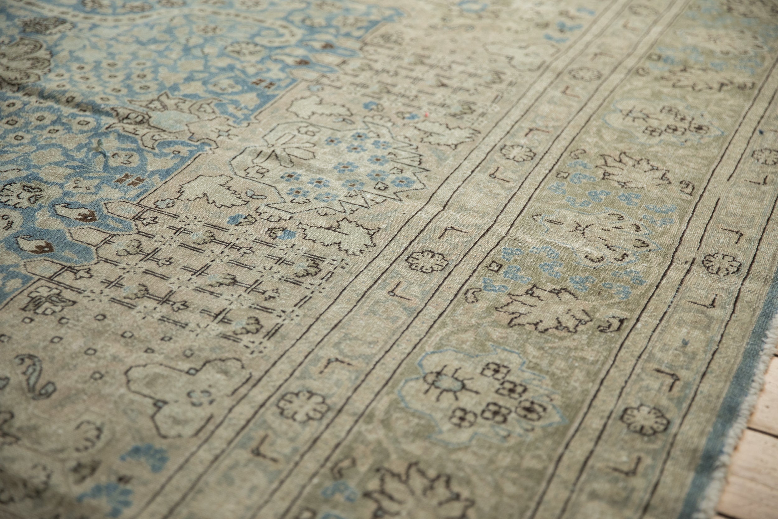 9x12.5 Vintage Distressed Tabriz Carpet by Old New House® - product image 5 for Resin Society