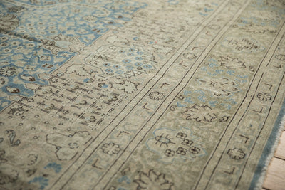 9x12.5 Vintage Distressed Tabriz Carpet by Old New House® - product image 5 for Resin Society