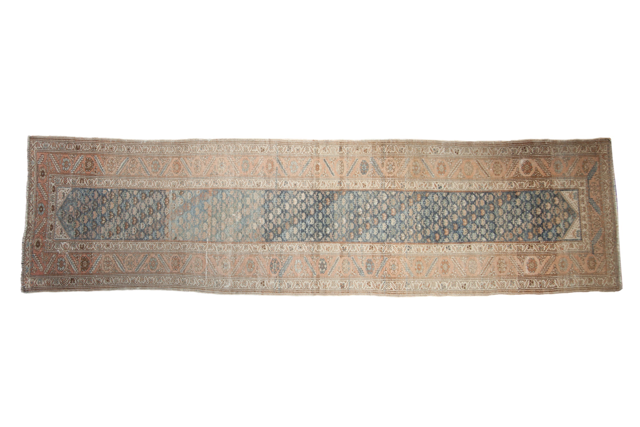 3x12.5 Vintage Distressed Malayer Rug Runner by Old New House® - main product image for Resin Society