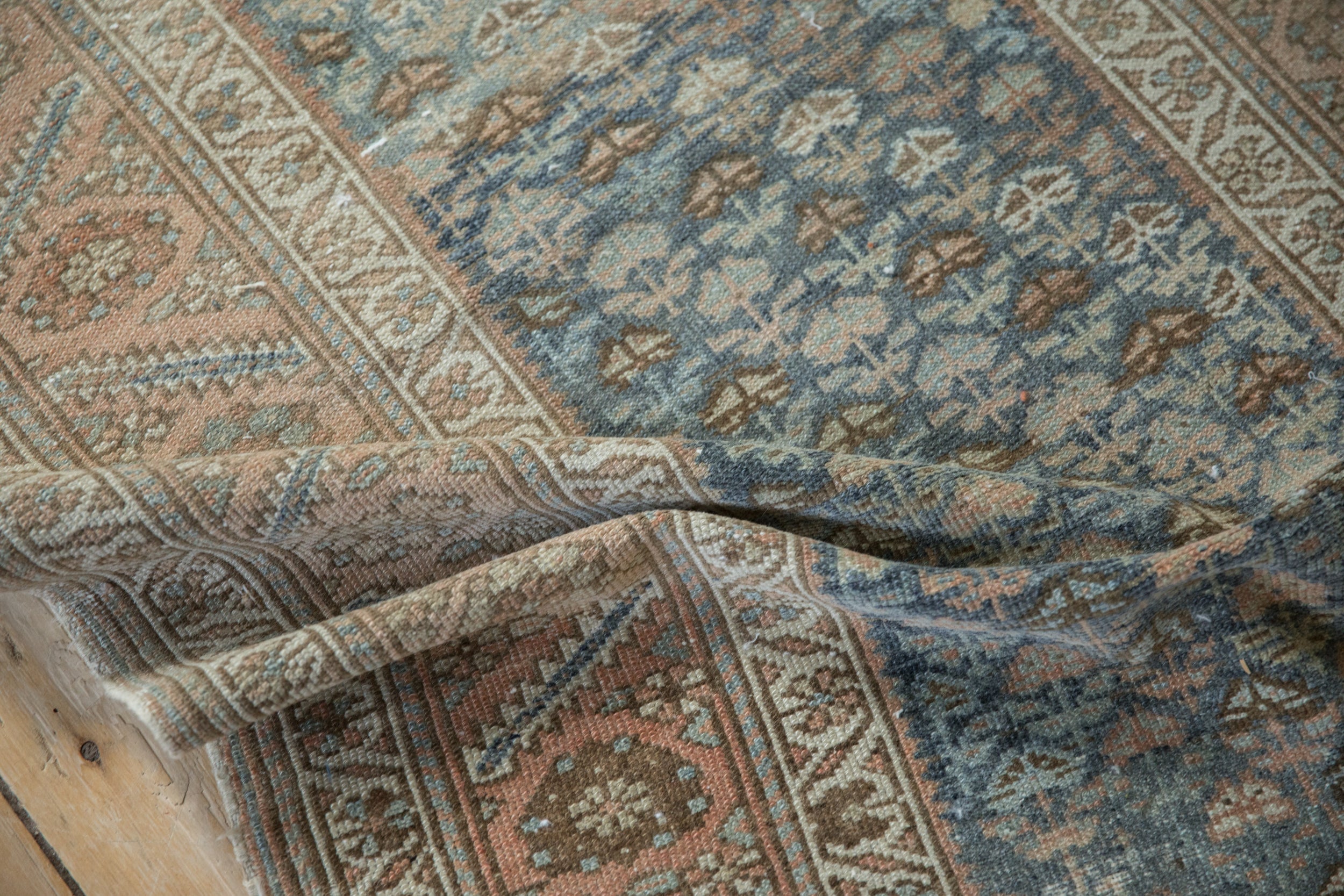3x12.5 Vintage Distressed Malayer Rug Runner by Old New House® - product image 9 for Resin Society