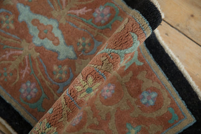 1.5x3.5 Antique Sampler Nichols Art Deco Rug Mat Runner