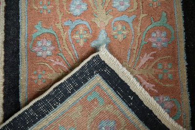 1.5x3.5 Antique Sampler Nichols Art Deco Rug Mat Runner