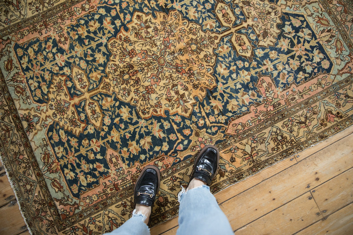 4.5x6 Antique Fine Tea Washed Malayer Rug by Old New House® - product image 2 for Resin Society