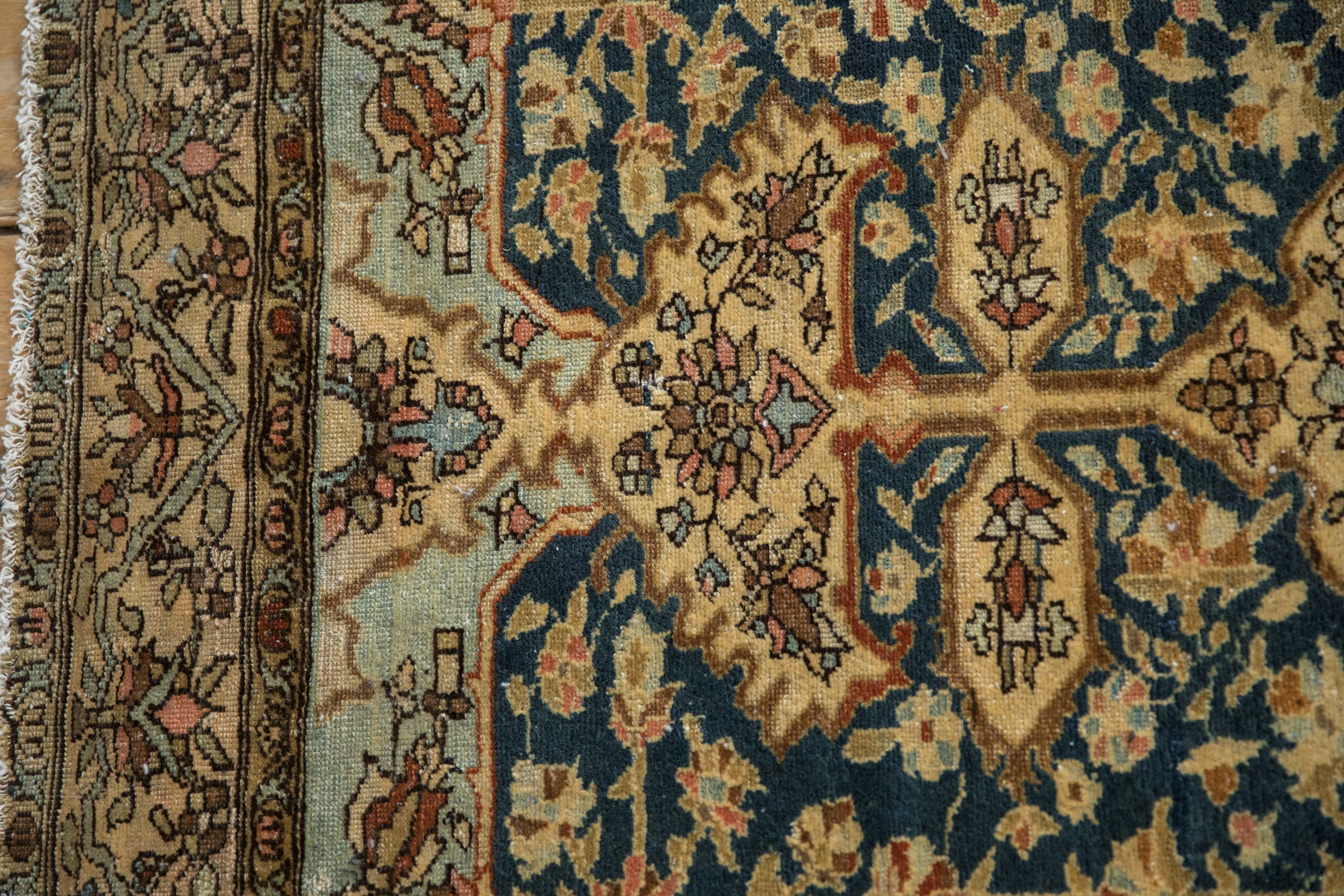 4.5x6 Antique Fine Tea Washed Malayer Rug by Old New House® - product image 3 for Resin Society