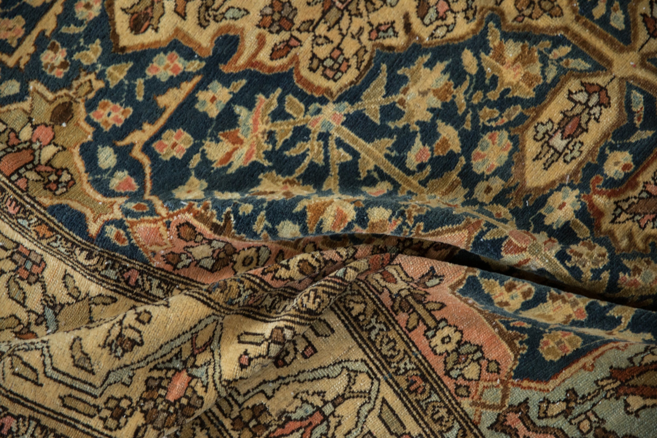 4.5x6 Antique Fine Tea Washed Malayer Rug by Old New House® - product image 10 for Resin Society