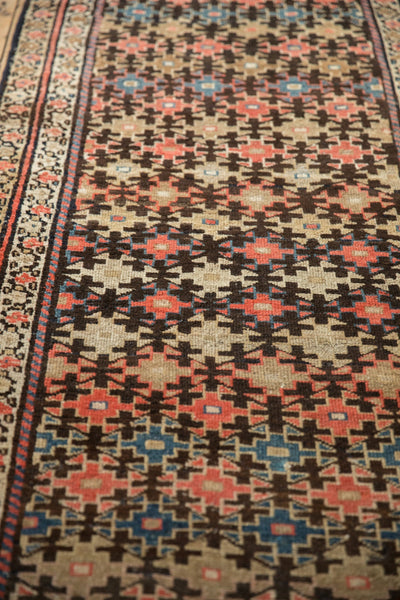 3x8.5 Antique Fragment Kurdish Malayer Rug Runner by Old New House® - product image 8 for Resin Society