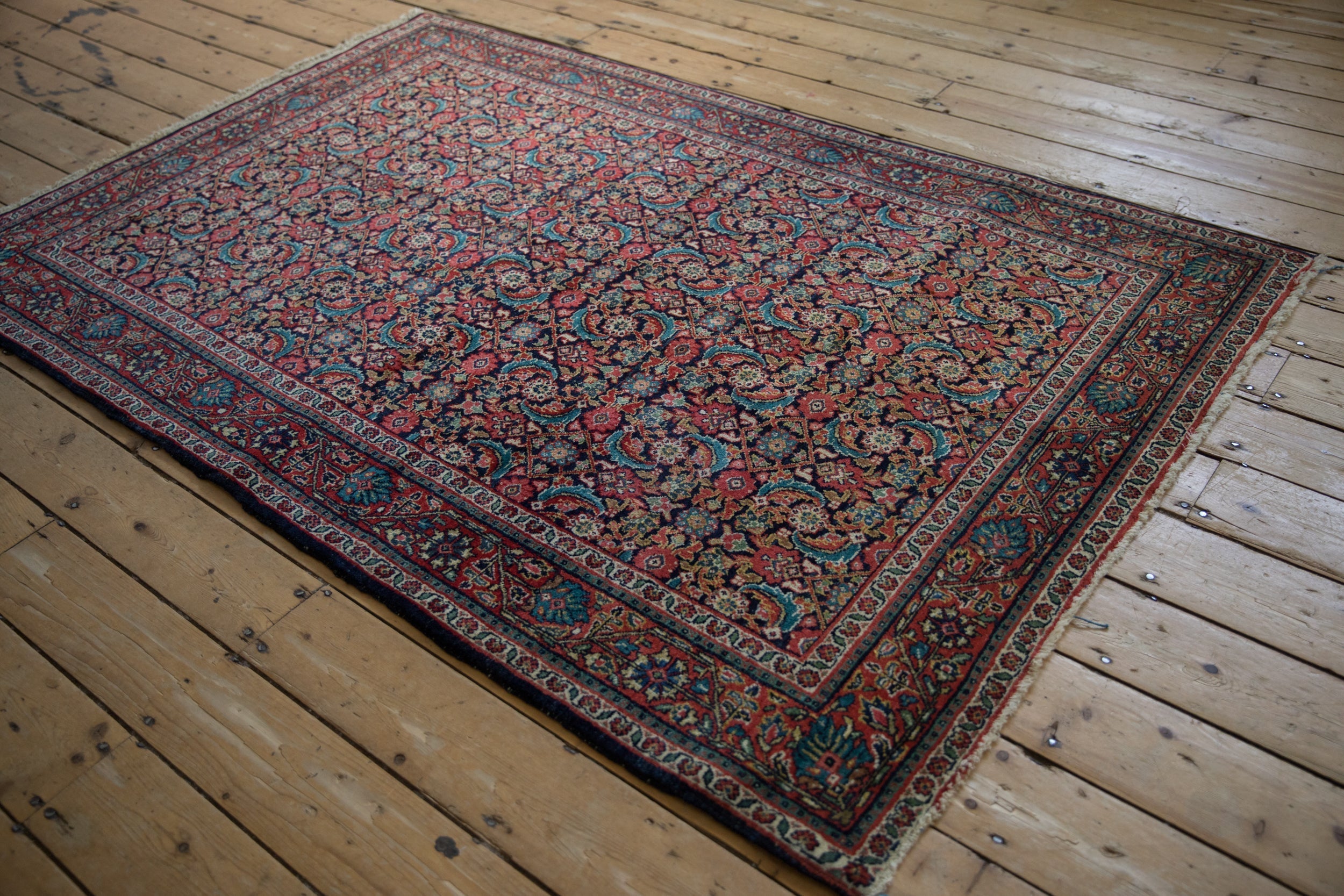 4.5x7 Vintage Sarouk Rug by Old New House® - product image 4 for Resin Society